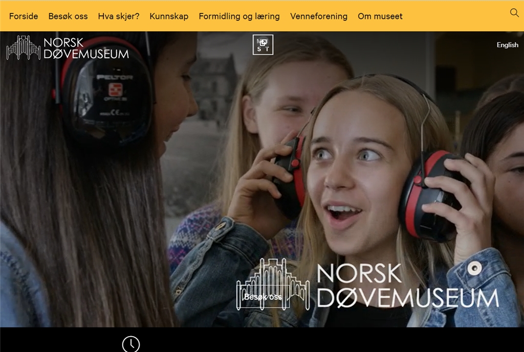 Website Norskdovemuseum