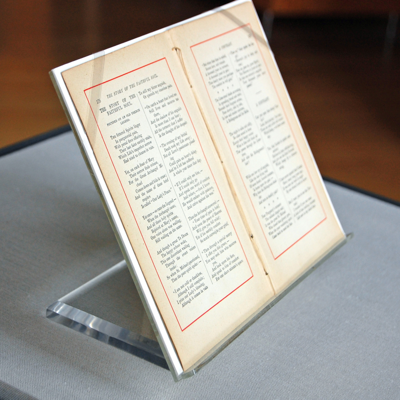 display mount for document