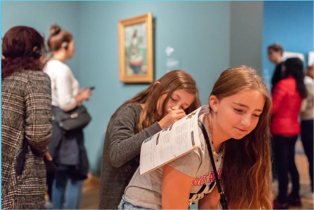 treasure hunt van Gogh museum