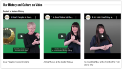 IE: Our History and Culture on Video